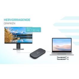 Dockstation i-Tec TB3HDMIDOCKPD Negro