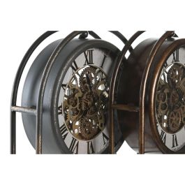 Reloj Sobremesa Vintage DKD Home Decor Dorado Negro 10 x 58 x 30 cm (2 Unidades) Reloj Sobremesa Vintage DKD Home Decor Dorado Negro 10 x 58 x 30 cm (2 Unidades)