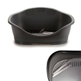 Cama para Mascota Pequeña Gris Stefanplast 56x42x24 cm (6 Unidades) Cama para Mascota Pequeña Gris Stefanplast 56x42x24 cm (6 Unidades)