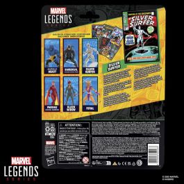 Hasbro Figura The Silver Surfer Marvel Legends Series 15cm Articulada con Accesorios