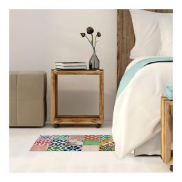 Croma Collection Alfombra Vinílica Mosaico Color 45 x 75 cm PVC Antideslizante Lavable