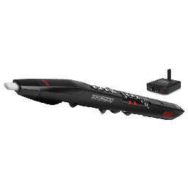 AKAIPRO EWI-5000 Instrumento de Viento Digital Inalámbrico con Sensor de Presión de Aire y Mordida, 13 Sensores Táctiles