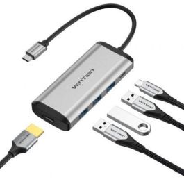Hub USB Vention CNBHB Gris Hub USB Vention CNBHB Gris
