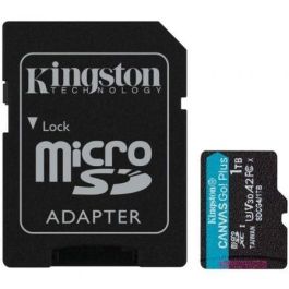 Tarjeta de Memoria Kingston CANVAS Go! Plus 1TB microSD XC con Adaptador/ Clase 10/ 200MBs Precio: 114.95. SKU: B1A8NSXNRP