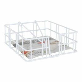 Servilletero Confortime Blanco 18 x 18 x 6,5 cm (12 Unidades)