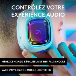 Logitech G Astro LOGBLANCPS Casco de juego inalámbrico A30 para PS, PC y Móvil - Blanco