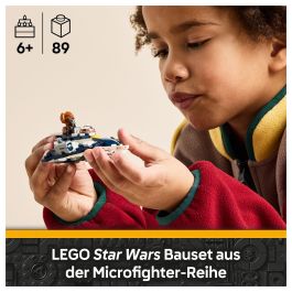 LEGO Star Wars Caza Estelar Jedi de Plo Koon 75400 Microfighter