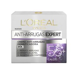 L'Oréal Paris EXPERT CALCIO +55 Crema Antiarrugas para Pieles Maduras +55, Hidratante y Antiedad, 50 ml