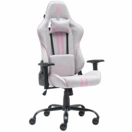 Newskill Gaming Kitsune V2 Silla para videojuegos de PC Asiento acolchado Gris, Rosa