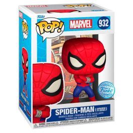 FUNKO Figura POP Marvel Spiderman Exclusiva Vinilo 9cm