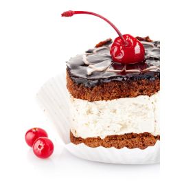 Quttin Molde de Horno Redondo con Cierre Cherry de 16 x 13 cm (12 Unidades)