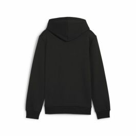 Sudadera con Capucha Niño Puma Essentials+ 2 Col Big Logo Negro