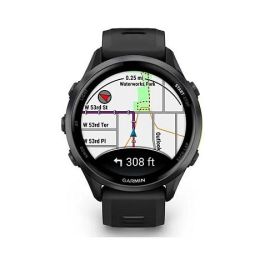 Garmin Forerunner 970 - Reloj Inteligente GPS Multideporte con Pantalla AMOLED Táctil de 47 mm en Titanio Negro/Amarillo, ANT+, Wifi, Monitor Cardiaco y 15 Días de Batería