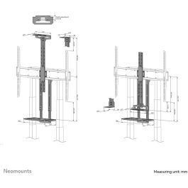 Soporte TV Neomounts AV1-875BL1 9 kg
