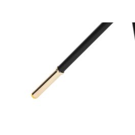 DKD Home Decor Mesita Auxiliar Blanco Negro 80 x 80 x 76 cm MDF Metal Simil Marmol