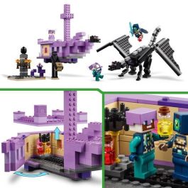 LEGO 21264 Minecraft El Dragón y el Barco de Ender - Set de Construcción inspirado en Videojuegos LEGO 21264 Minecraft El Dragón y el Barco de Ender - Set de Construcción inspirado en Videojuegos