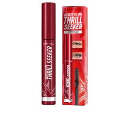 Rimmel London VOLUME THRILL SEEKER Máscara de Pestañas #extreme black, Volumen espectacular y larga duración, 8ml