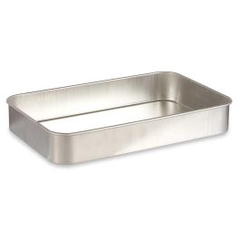 Kinvara Rustidera Aluminio 40x25 cm, apta para Gas y Horno (Set de 12)