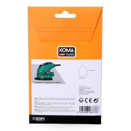 Koma Tools Lijas para lijadora tipo mouse 08707, Set 5 uds (p60, p80, p120) 10x14 cm