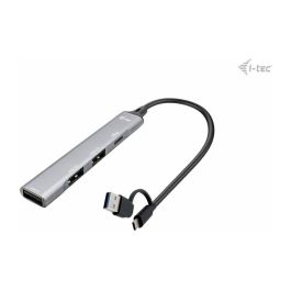 I-tec Hub Multipuerto USB-C/USB-A con 4 Puertos (1x USB-C + 3x USB 2.0) hasta 5 Gbit/s Metálico Plata Precio: 15.94999978. SKU: B19J7NQD3B