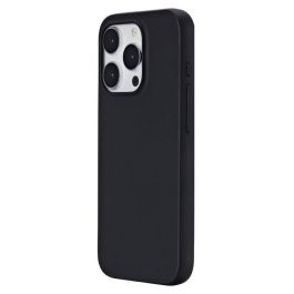 eSTUFF Funda Infinite Vienna para iPhone 15 Pro Negra - TPU 100% Reciclado, Protección Anticaídas y Rasguños