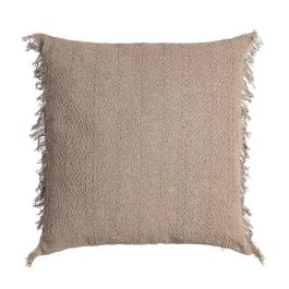 Cojín Marrón Algodón-Poliéster 60 X 60 cm Precio: 22.5423. SKU: B1DWHDK6T7