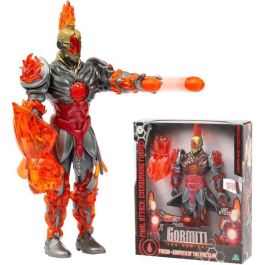 Figura articulada - GORMITI - Gormiti con ataque ligero de Fuego - Fireon - 27 cm - a partir de 4 años - GRV073 Figura articulada - GORMITI - Gormiti con ataque ligero de Fuego - Fireon - 27 cm - a partir de 4 años - GRV073