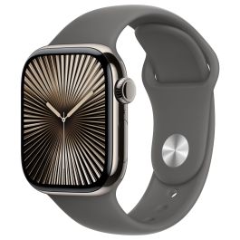 Apple Watch Series 10 GPS + Cellular 42mm Natural Titanium Case con Stone Grey Sport Band - S/M Precio: 885.50000022. SKU: B1CCPT6KJV