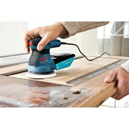 Bosch Professional GEX 125-1 AE Lijadora Excéntrica 125 mm 250W con Velocidad Variable y Caja Microfiltro