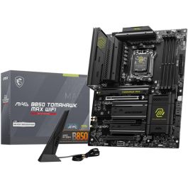 MSI 911-7E62-02S Placa Base MAG B850 TOMAHAWK MAX WiFi AMD AM5 DDR5 256GB ATX con Wi-Fi 7