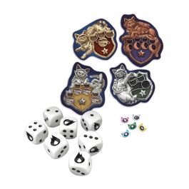 Rebel MLEM Agencia Espacial REMLE01ES Juego de Mesa Familiar de Gatos Astronautas para +8 Años