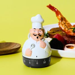Cook Concept Temporizador Cocina Ludique Cocinero, Hamburguesa o Ketchup