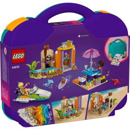 Lego Friends Juego de Construcción Portátil de Playa Creativa en Maleta de Viaje - Ideal para Niños de 5 Años en Adelante