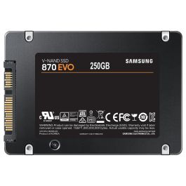 SAMSUNG SSD 2.5" 250GB SATA3 870 EVO MZ-77E250B/EU Precio: 112.50000047. SKU: S5605886
