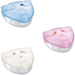 MAM Bote Dosificador Leche en Polvo con Forma Triangular, 3 Dosis, Hermético a Prueba de Fugas, Ultraplano y Ligero para Viaje Precio: 23.94999948. SKU: B1KHFJMN39