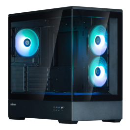 Zalman P30 Black V2 Mini Tower PC Negro, Micro-ATX, Panel de Vidrio Templado, USB-C, Iluminación RGB Precio: 61.99000005. SKU: B1AL59FGA6