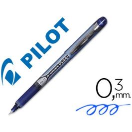 Rotulador Pilot Punta Aguja V-5 grip Azul 0.5 mm 12 unidades