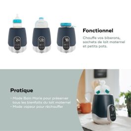 Babymoov Calienta Biberones NutriSmart Nómada para Hogar y Coche - Programable, Calentamiento Adaptable, Baño María y Vapor