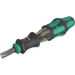 Wera Kraftform Kompakt 28 SB - Juego de Destornillador con 6 Puntas Phillips, Pozidriv y Ranura