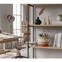 Inde Cesta Almacenaje Cónica Seagrass 20 cm (24 Unidades)