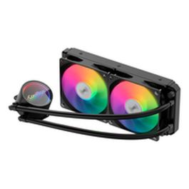 Coolbox Kit de Refrigeración Líquida Infinite Liquid 240 ARGB, Compatible con Intel y AMD, 2 Ventiladores PWM, Negro