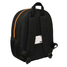 Mochila Escolar 3D Naruto Negro Naranja 27 x 33 x 10 cm Mochila Escolar 3D Naruto Negro Naranja 27 x 33 x 10 cm