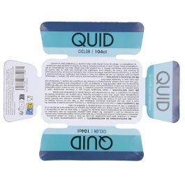 Quid Recipiente Rectangular Hermético de Vidrio Ciclón 21x16x7 cm - 104 cL (6 Unidades) Apto Microondas y Lavavajillas