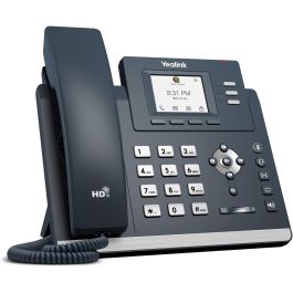 Yealink MP52 E2 Teléfono IP para Teams, Terminal con Cable, Pantalla LCD 2.4", Gris, Gigabit Ethernet PoE