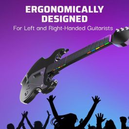 PDP PDP1717631038530 Riffmaster Guitarra Inalámbrica para Xbox Series X|S, Xbox One y PC - Negra