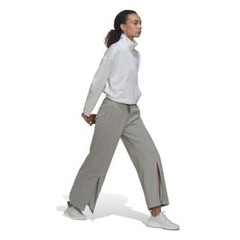 Pantalón Largo Deportivo Adidas Aeroready Beige Mujer