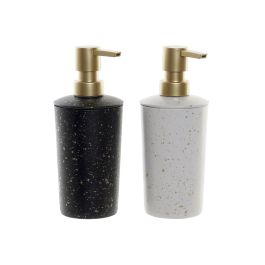 DKD Home Decor Dosificador Glam Pro Gold 350ml Mate Dorado y Negro Metálico y PP 7.5x17x7.5 cm (Pack de 6 Unidades) Precio: 19.0938. SKU: B1A5MQJK6M