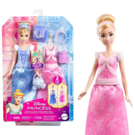 Disney Princess Muñeca Cenicienta con 2 Trajes y 7 Accesorios - A Partir de 3 Años Precio: 37.50000056. SKU: B1AZJL7Z6D