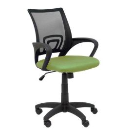 Silla Piqueras Y Crespo Vianos Brazos Fijos Mecanismo Basculante Con Regulador De Presion Elevacion Del Asiento En Altura Ruedas Nylon Respaldo Malla Transpirable Negra Y Tapizado Bali Verde Oliva Precio: 131.50000006. SKU: S5703899