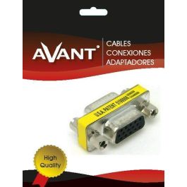 Avant Connect Adaptador HD 15F/15F, Conector de Monitor VGA Macho a Macho, Pack de 10 Piezas